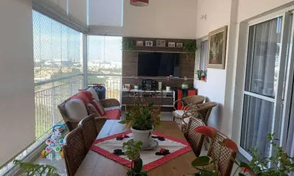 Lindo apto de 130 metros , 3 dormit , 1 suíte , por r$ 1.180.000 , varanda gourmet , no condomínio clube resort sitio anhanguera