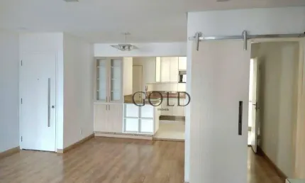 Apartamento incrível com varanda gourmet na Carlos Weber