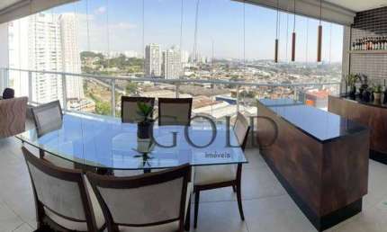 Apartamento com 3 dormitórios à venda, 134 m²  - Vila Anastácio - São Paulo/SP