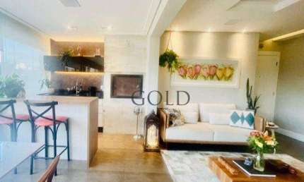 Apartamento com 3 dormitórios à venda, 134 m²  - Vila Anastácio  - São Paulo/SP