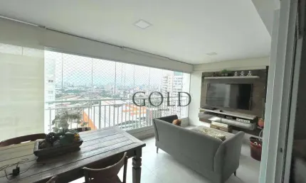 Apartamento com 3 dormitórios à venda, 105 m²  - Vila Anastácio - São Paulo/SP