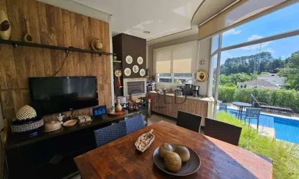 Oportunidade a venda de casa maravilhosa , abaixo do valor de mercado , no Condomínio 18 do forte ,por R$ 3.900.000 - Santana de Parnaíba/SP