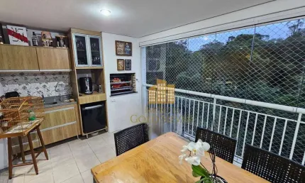 Apartamento com 3 dormitórios , 2 vagas , varanda gourmet , à venda, 107 m² por r$ 1.050.000 - pirituba - são paulo/sp