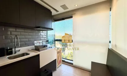 Apto com churrasqueira - 1 dorm ( 2 reversível ) à venda, 60 m² - vila leopoldina - são paulo/sp