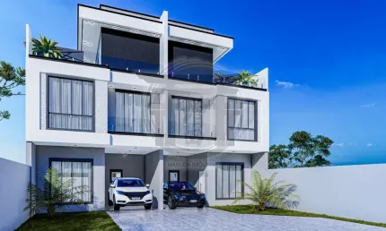 Casa em condomínio fechado com 3 quartos à venda na Rua Pedro Drulla, 82, Jardim das Américas, Curitiba, 128 m2 por R$ 879.000