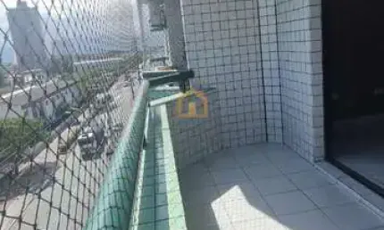 Apartamento com 2 dormitórios sendo 1 suite  à venda, 114 m² - Boqueirão - Praia Grande/SP