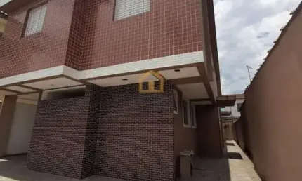 Sobrado novo com 2 dormitórios  e 1 vaga à venda - Parque São Vicente - São Vicente/SP