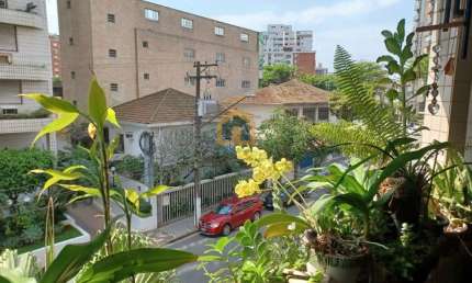 Apartameento com 4 Dormitórios, sendo 2 Suítes, Dependência de Empregada completa. Ponta da Praia, em Santos/SP.