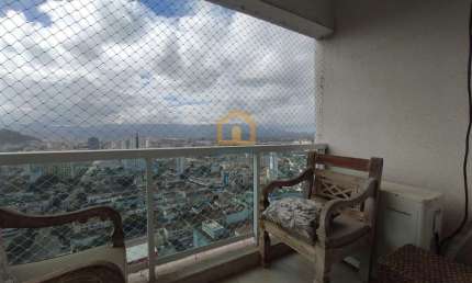 Apartamento com 1 quarto à venda na Avenida Conselheiro Nébias, Boqueirão, Santos