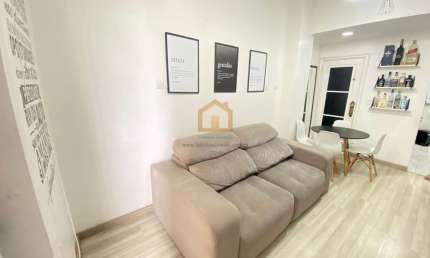 Apartamento com 1 quarto à venda na Avenida Vicente de Carvalho, Boqueirão, Santos