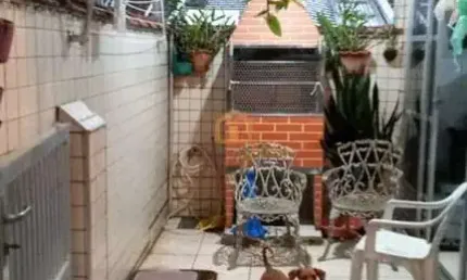 Casa com 2 dormitórios à venda - marapé - santos/sp