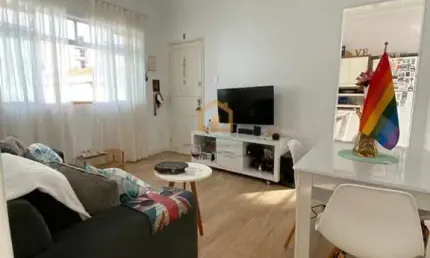 Apartamento com 2 dormitórios à venda, 58 m² por r$ 430.000 - boqueirão - santos/sp