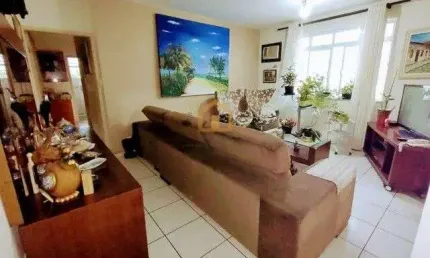 Apartamento com 2 dormitórios à venda - boqueirão - santos/sp