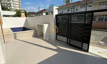 Casa Sobrado, 03 Quartos sendo 01 suíte  – Bairro Vila Belmiro – Santos