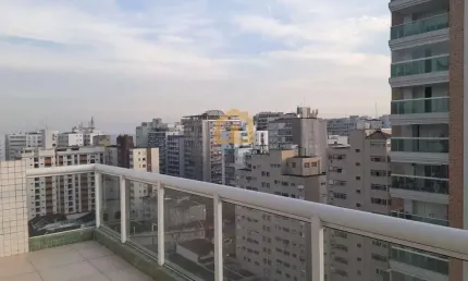 Cobertura Duplex à Venda 3 dormitórios, incluindo 1 suíte no Boqueirão, Santos/SP