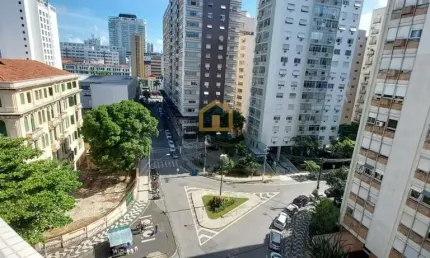 Apartamento com 4 quartos à venda na Rua Carlos Affonseca, Gonzaga, Santos