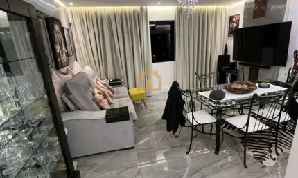 Apartamento 2 quartos - 2 banheiros - 1 vaga - reformado - 7º andar