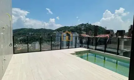Cobertura Espetacular à Venda – José Menino, Santos/SP