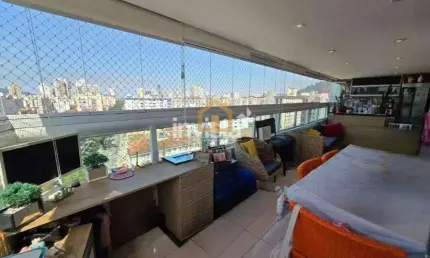 Apartamento com 3 quartos à venda na Avenida Doutor Bernardino de Campos, Campo Grande, Santos