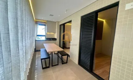 Apartamento 2 dormitorios sendo uma suíte porteira fechada 