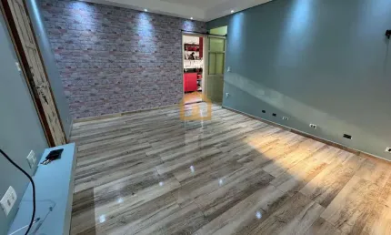 Apartamento de 2 dormitórios  2  banheiro 1 vaga de garagem prédio com elevador e  na quadra  da praia do gonzaguinha , são vicente/sp 