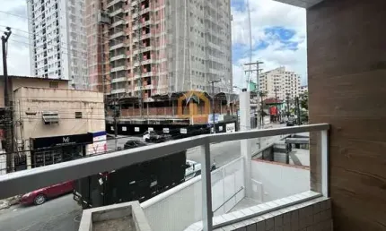 Apartamento 2 dormitórios (sendo 1 suíte) em macuco, santos/sp