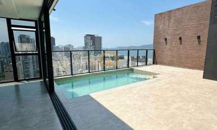Cobertura 4 Dormitórios (Todos Suítes) Exclusiva com Vista para o Mar – A Uma Quadra da Praia