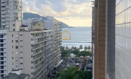 Apartamento com 2 quartos à venda na Avenida Conselheiro Nébias, Boqueirão, Santos
