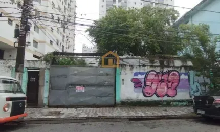 Terreno à venda na Rua Tupys, José Menino, Santos