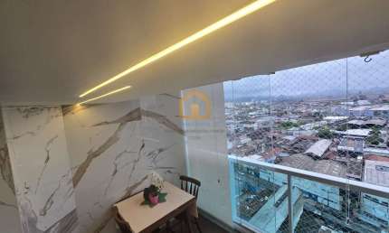 Apartamento com 2 quartos à venda na Rua Comendador Martins, Vila Mathias, Santos
