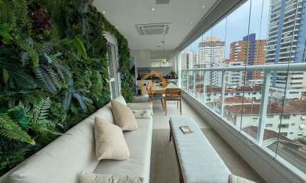 Apartamento 3 Suítes Porteira Fechada à Venda no Gonzaga – Santos/SP