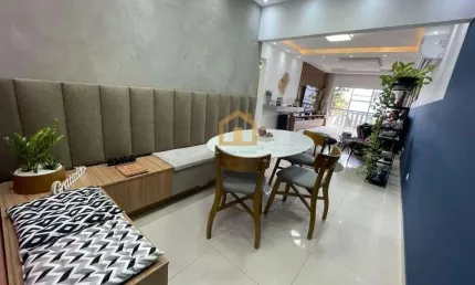 Apartamento à Venda 2 dormitórios, sendo 1 suíte e uma vaga demarcada  no Embaré– Santos/SP