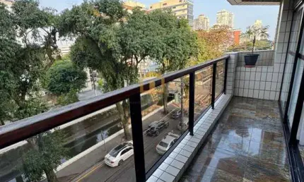 Amplo apartamento com 3 suítes e 2 vagas – gonzaga, santos/sp