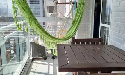 Apartamento para Locação – Mobiliado | Ed. The Garden – Santos/SP