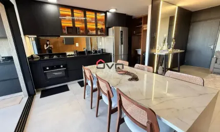 Apartamento para locação na zona sul de uberlândia – 3 quartos com varanda gourmet!