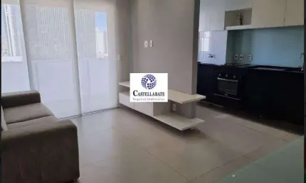 Apartamento Mobiliado para Locação em São Paulo, Santo Amaro, 1 dormitório, 1 suíte, 1 banheiro, 1 vaga