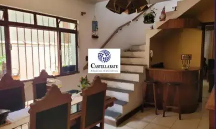 Casa / Sobrado para Venda em São Paulo, Vila Antônio, 3 dormitórios, 1 suíte, 4 banheiros, 2 vagas