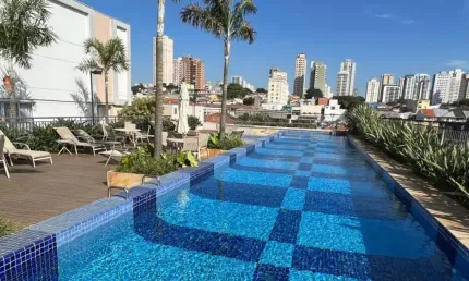 Apartamento de 1 Dormitório com Varanda Ampla e Lazer Completo