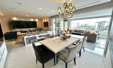 Cond. monte serrat - apartamento com 3 dormitórios para alugar, 224 m² por r$ 25.000/mês - tatuapé - são paulo/sp