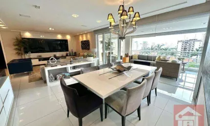 Cond. monte serrat - apartamento com 3 dormitórios para alugar, 224 m² por r$ 25.000/mês - tatuapé - são paulo/sp