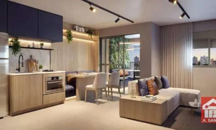 Apartamento com 2 dormitórios à venda, 68 m² por R$ 870.000,00 - Tatuapé - São Paulo/SP