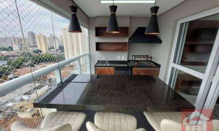 Porteira Fechada - Apartamento com 3 dormitórios para alugar, 127 m² por R$ 16.000,00/mês - Tatuapé - São Paulo/SP
