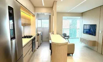 Apartamento com 1 dormitório à venda, 45 m² Tatuapé -Vila Gomes Cardim