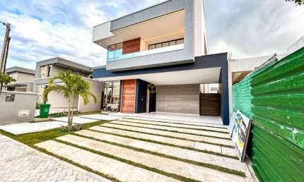 Casa em condomínio fechado com 5 quartos à venda na Avenida Atlântica, 2303, Alphaville Eusebio, Eusébio