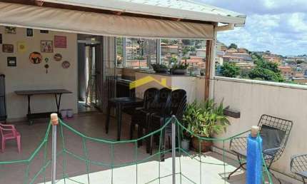 Cobertura à venda, 2 quartos, 1 suíte, 1 vaga, Havaí - Belo Horizonte/MG
