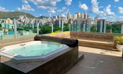 Cobertura à Venda – 200 m² | 3 Quartos | Moderna, Planejada e com Vista Panoramica – Bairro Estoril, BH