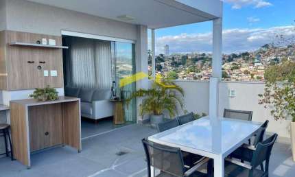 Cobertura à venda, 3 quartos, 1 suíte, 2 vagas, Salgado Filho - Belo Horizonte/MG