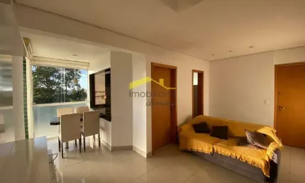 Apartamento com área privativa para aluguel, 2 quartos, 2 suítes, 2 vagas, Buritis - Belo Horizonte/MG