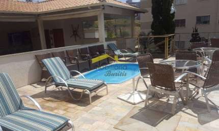 Apartamento para aluguel, 3 quartos, 1 suíte, 2 vagas, Buritis - Belo Horizonte/MG