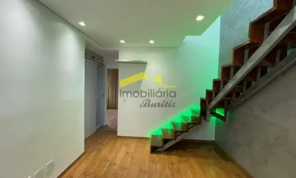 Cobertura para aluguel, 2 quartos, 1 vaga, buritis - belo horizonte/mg